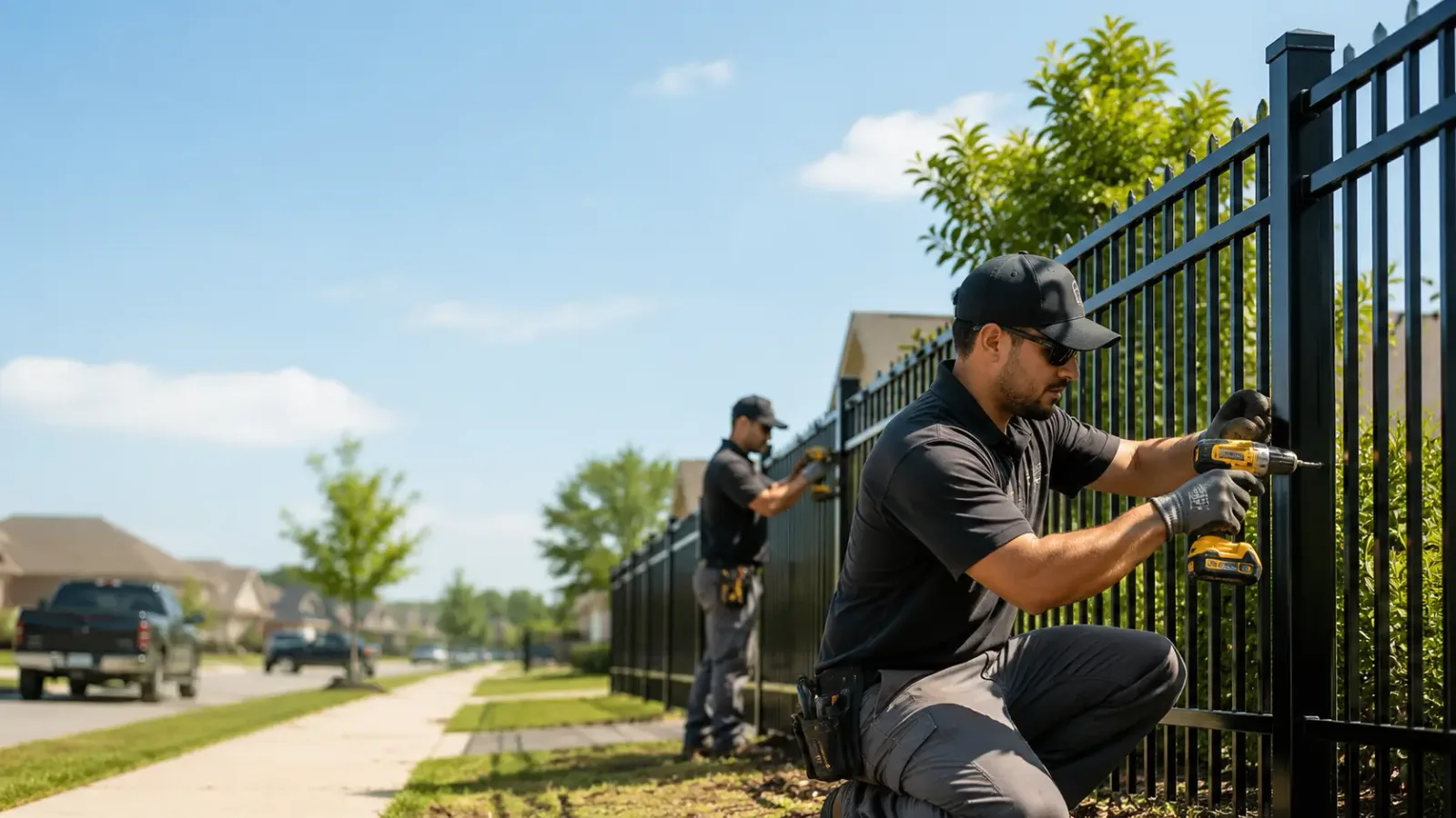 Metal Fence Installation in Bardwell, TX